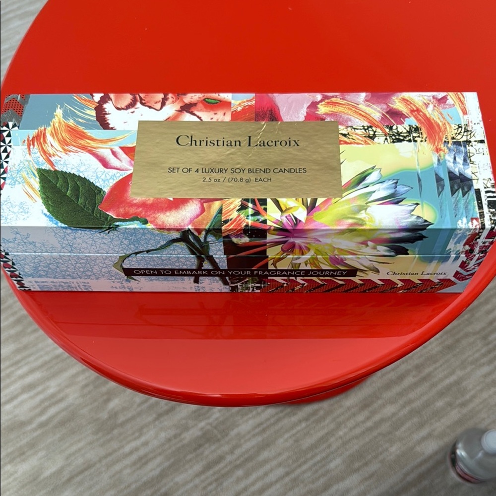 Christian Lacroix Luxury Soy Blend Candles Set